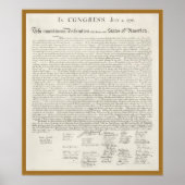 Verklaring van poster voor onafhankelijkheidsgravi (Voorkant)