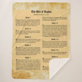 VERKLARING VAN RECHTEN SHERPA DEKEN (Voorkant)