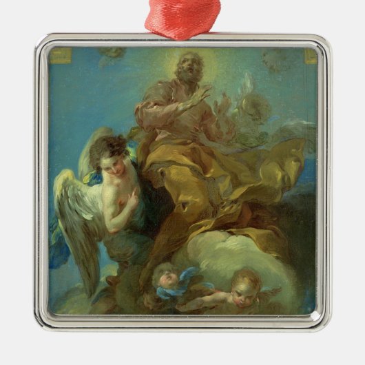 Verklaring van St. Isidor Metalen Ornament (Voorkant)