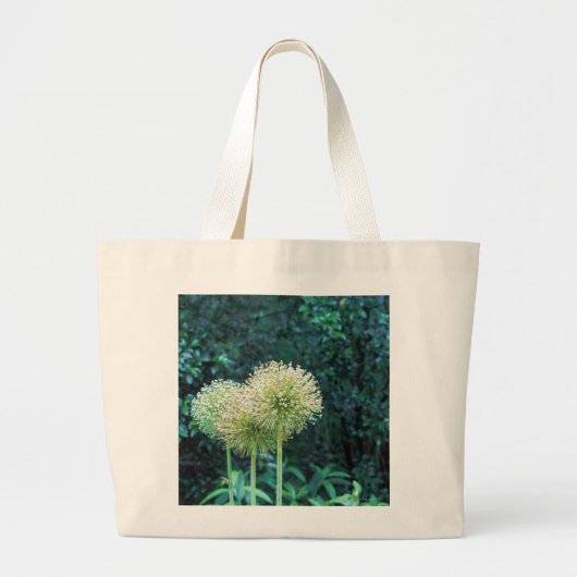Verklaringen Afbeeldingen Allium Flowers Grote Tote Bag (Voorkant)