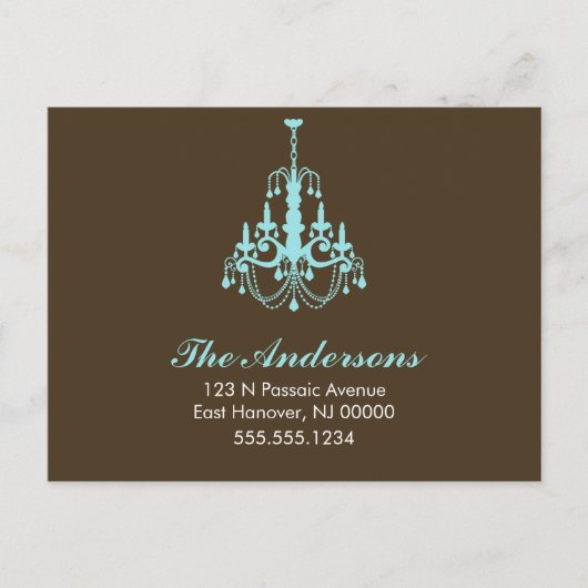 Verklaringen voor het verplaatsen van luchters aankondigingskaart (Voorkant)