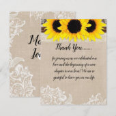 VERKLARINGKAART BEDANKKAART (Voorkant / Achterkant)