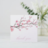 VERKLARINGKAART: SAKURA KERSENBLOESEM BEDANKKAART (Staand voorkant)