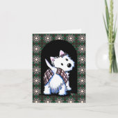 Verkleed naar Kilt Westie Kaart (Voorkant)