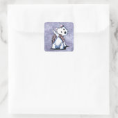 Verkleed naar Kilt Westie Stickers (Tas)
