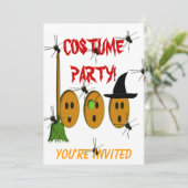 Verkleedfeest Kaart (Staand voorkant)