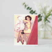 Verkleedkamer omhoog briefkaart (Staand voorkant)