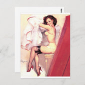 Verkleedkamer omhoog briefkaart (Voorkant / Achterkant)