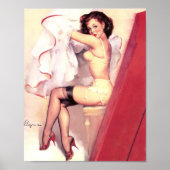 Verkleedkamer omhoog poster (Voorkant)