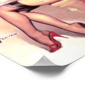 Verkleedkamer omhoog poster (Hoek)