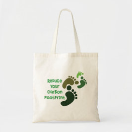 Verklein je CO2-voetafdruk Milieuvriendelijk Tote Bag