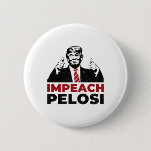 Verklein Nancy Pelosi Pro Trump Sluwe Schiff Oekra Ronde Button 5,7 Cm