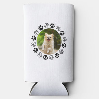 Verkleinbare hond portret hoektand seltzer blikjeskoeler