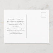 Verkleinde micro groen foto bruiloft aankondigingskaart (Achterkant)