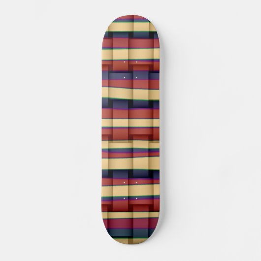 Verkleurd design voor retroretstrips 2 skateboard (Voorkant)