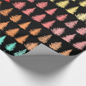 Verkleurd papier voor het ompakken van bomen (Hoek)