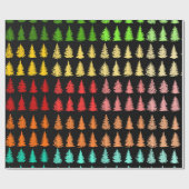 Verkleurd papier voor het ompakken van bomen (Vlak)