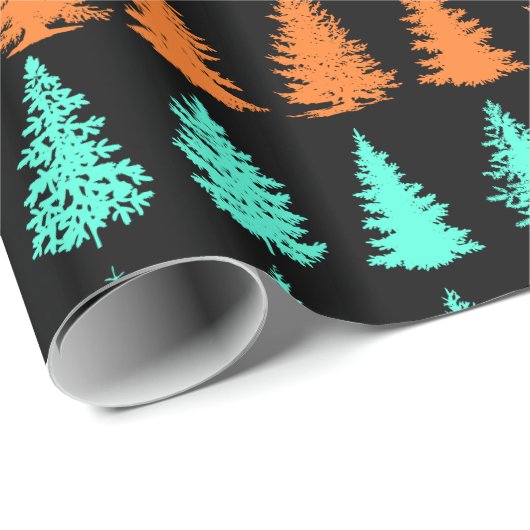 Verkleurd papier voor het ompakken van bomen (Rol Hoek)