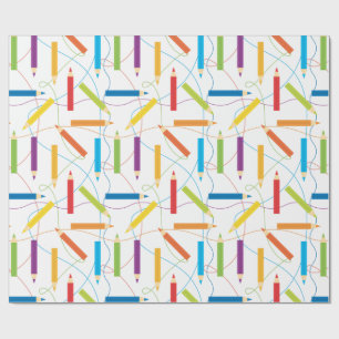 Verkleurd potlood Verpakkingspapier Cadeaupapier
