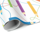 Verkleurd potlood Verpakkingspapier Cadeaupapier (Rol Hoek)