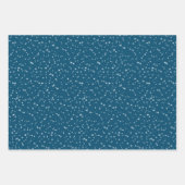 Verkleurde 1e verjaardag kaarsen op papier met onm inpakpapier vel (Voorkant 3)