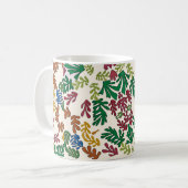 Verkleurde bladeren, MAtisse-stijl Koffiemok (Voorkant links)