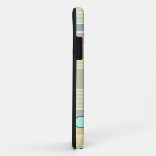 Verkleurde blokken abstracte iPhone-draagtas Case-Mate iPhone Case (Achterkant/rechts)