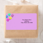 Verkleurde blokken labels (Insitu)