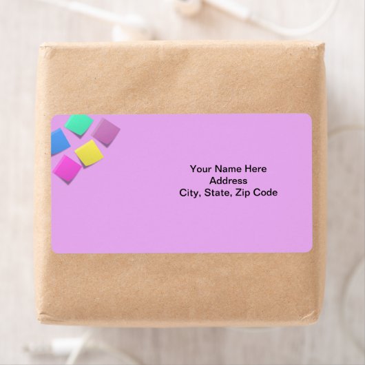 Verkleurde blokken labels (Insitu)