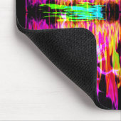 Verkleurde brand en Sparks Mousepad Muismat (Hoek)