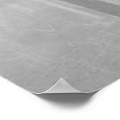 Verkleurde champagne Flutes Poster (Hoek)