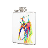 Verkleurde draak heupfles (Links)