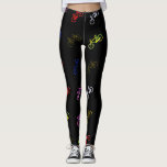 Verkleurde fietsen leggings<br><div class="desc">gekleurde fietsen</div>