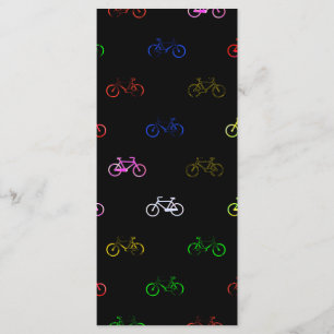 Verkleurde fietsen menu