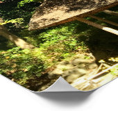 Verkleurde mannetjes- en rusthuisjes poster (Hoek)