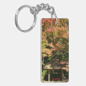 Verkleurde mannetjes- en rusthuisjes sleutelhanger (Voorkant Links)