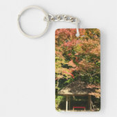 Verkleurde mannetjes- en rusthuisjes sleutelhanger (Voorkant)