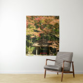 Verkleurde mannetjes- en rusthuisjes wandkleed (In situ)