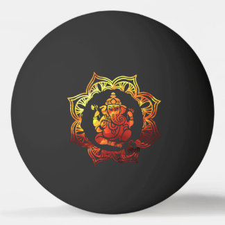 Verkleurde Meditatie Pingpongbal