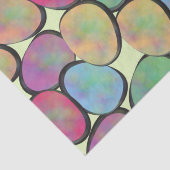 Verkleurde paaseieren tissuepapier (Detail)