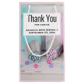 Verkleurde pasta-decorteerprogramma's Dank u wel Klein Cadeauzakje (Achterkant)