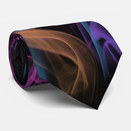 Verkleurde rook stropdas (Opgerold)