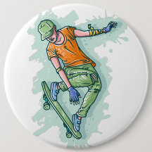 Verkleurde vliegskater, grappige illustratie