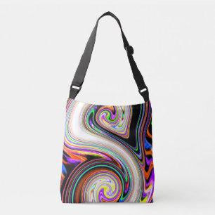 Verkleurde Vonk 3 Swirlzak Crossbody Tas
