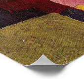 Verkleurde vormen (III) door August Macke Poster (Hoek)