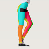 Verkleurde vormen leggings (Rechts)