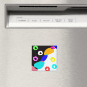 Verkleurde vormen magneet (Insitu (Vaatwasser))