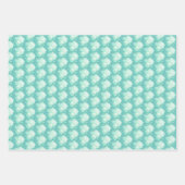 Verkleurde zeepbelletjes die papieren bladen inpak inpakpapier vel (Voorkant 2)