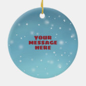 Verkleuring van Japanse anterieure keramische bome Keramisch Ornament (Achterkant)