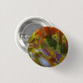 Verkleurste versteende boom ronde button 3,2 cm (Voorkant /achterkant)